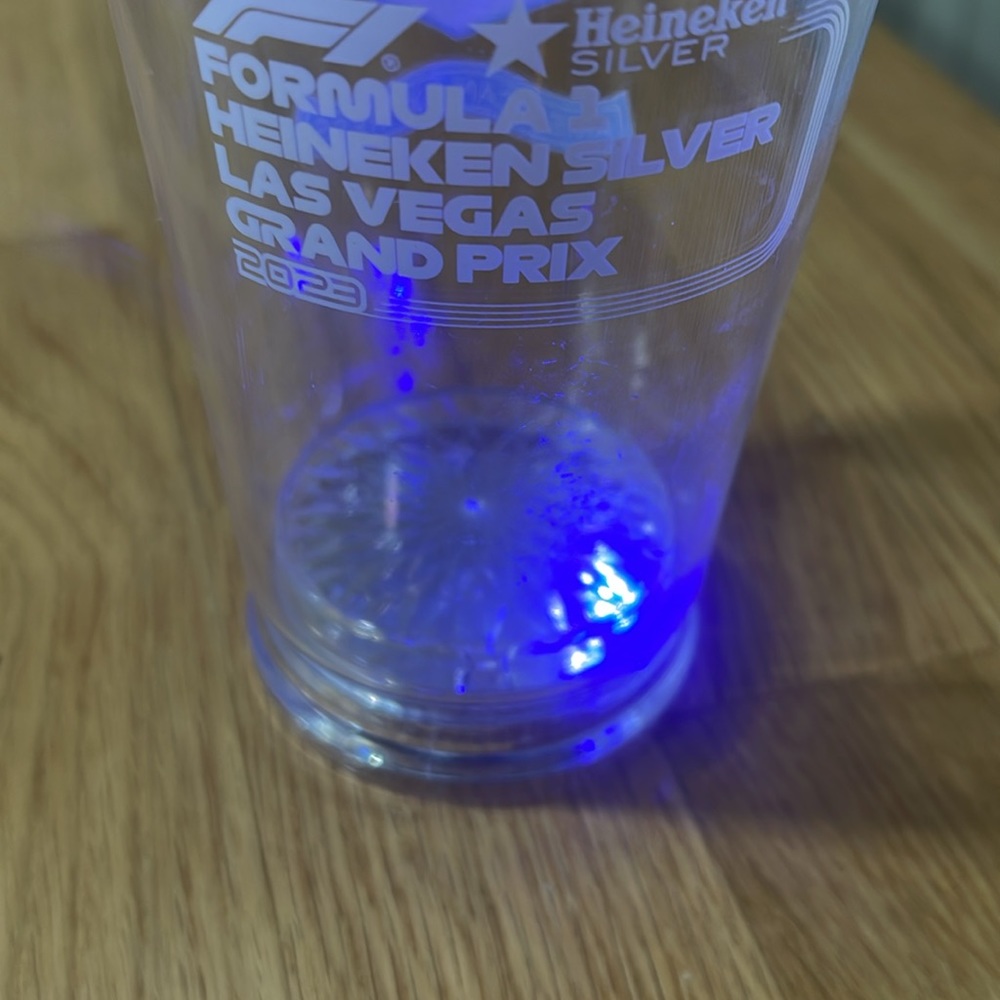 Fabulous Formula 1 Las Vegas Grand Prix Cup that lights up - Picture 3 of 3